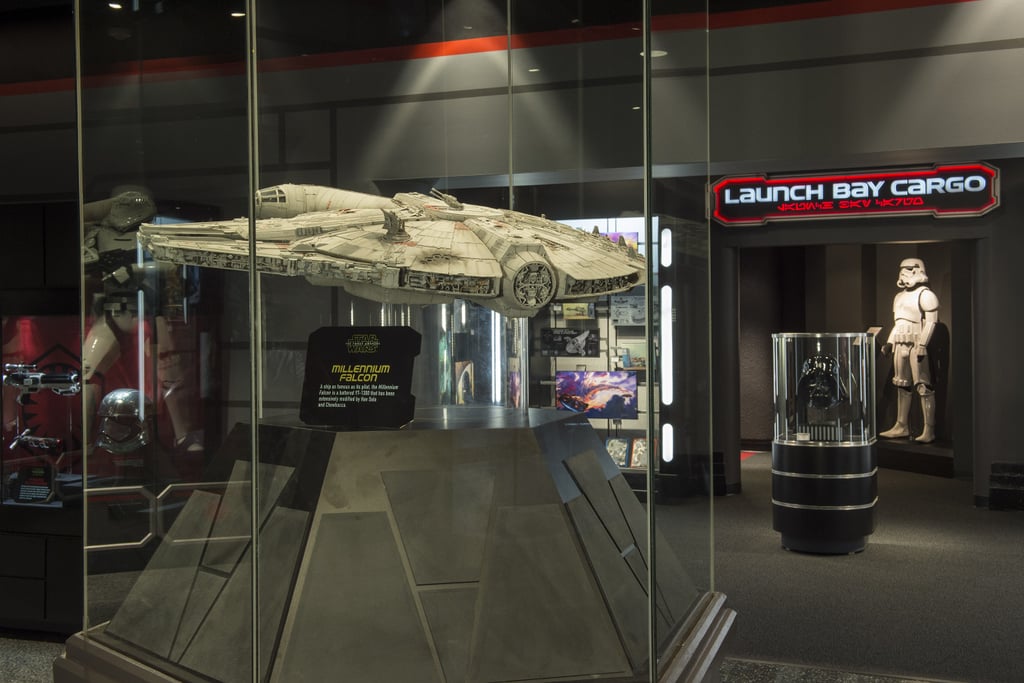 How cool is the Millennium Falcon prop?!