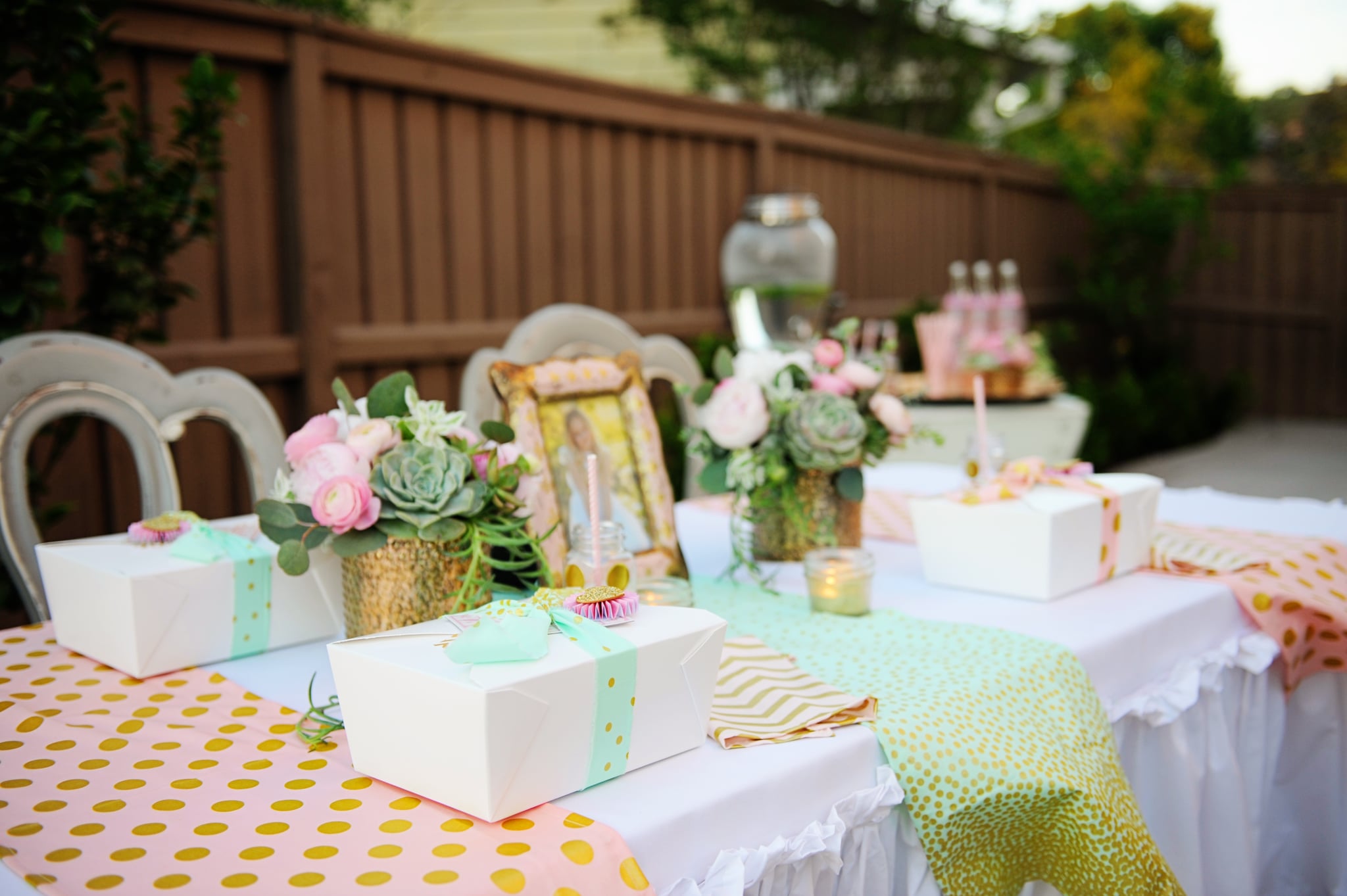 Whimsical Backyard Celebration The Prettiest Pink Mint And
