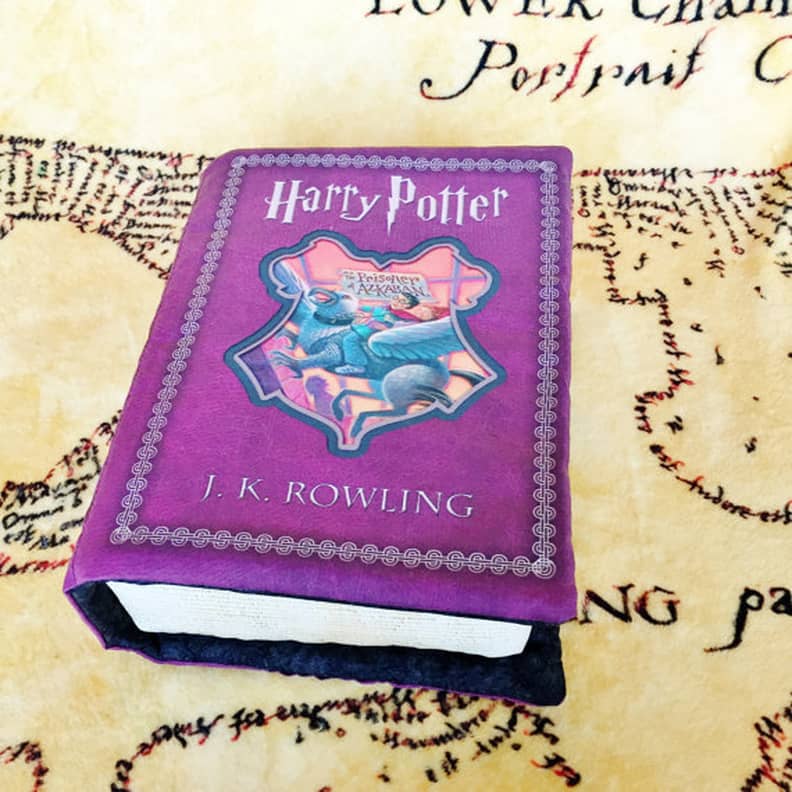Harry Potter Book Pillows POPSUGAR Tech