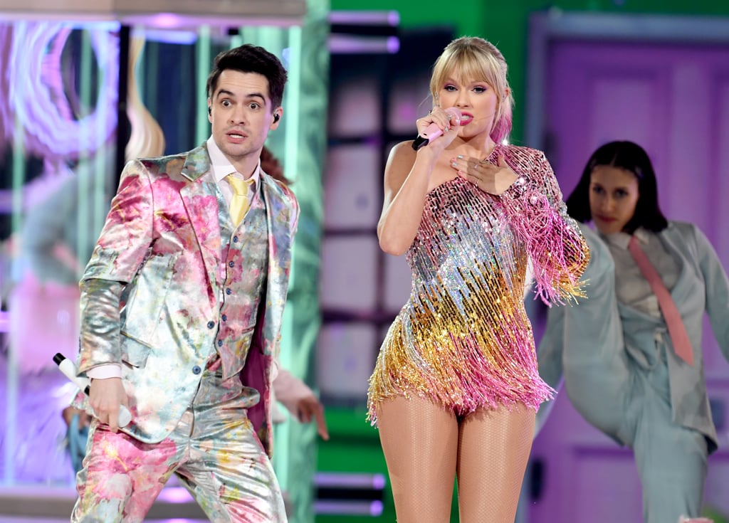 Taylor Swift Billboard Music Awards Rainbow Fringe Dress