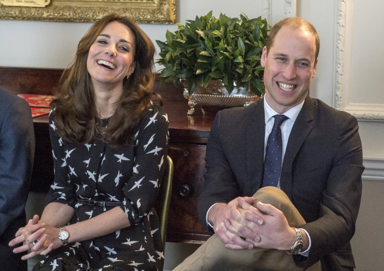 They've Enjoyed a Laugh While Rocking Prints on Dresses and Ties