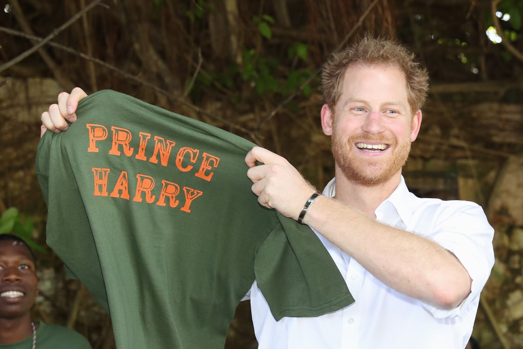 Prince Harry at Nature Fun Ranch in Barbados December 2016