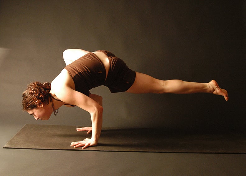 Advanced Yoga Pose: Standing Flying Crow