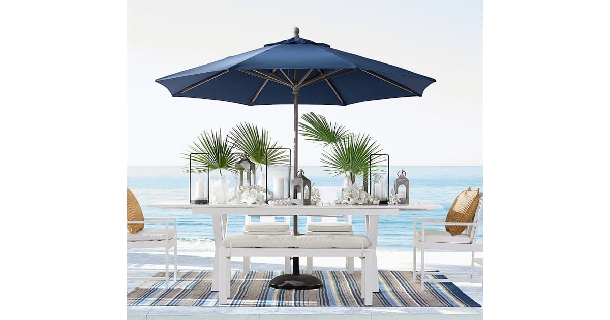 Round Outdoor Umbrella Best Outdoor Umbrellas 2020 POPSUGAR Home