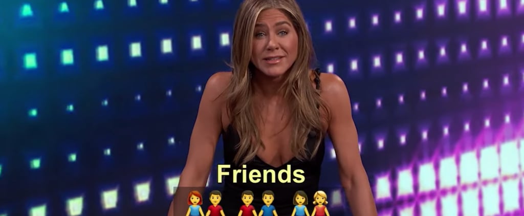 Watch Jennifer Aniston Learn How to Use Emoji While "Baking Content" For Instagram