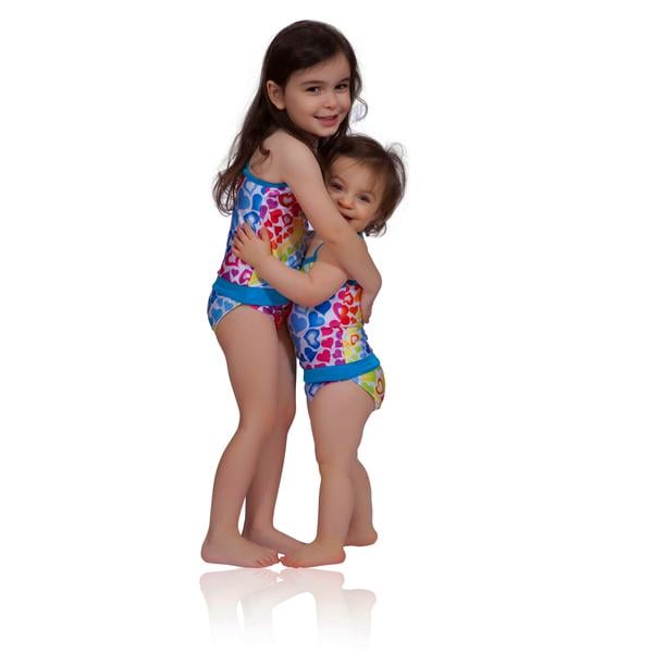 Rainbow Hearts Swimsuit