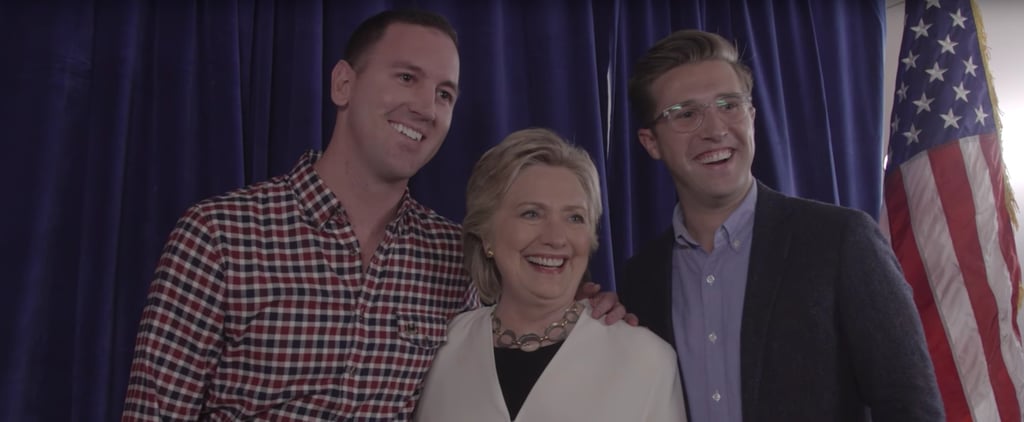 Couple Gets Engaged at Clinton Campaign Rally