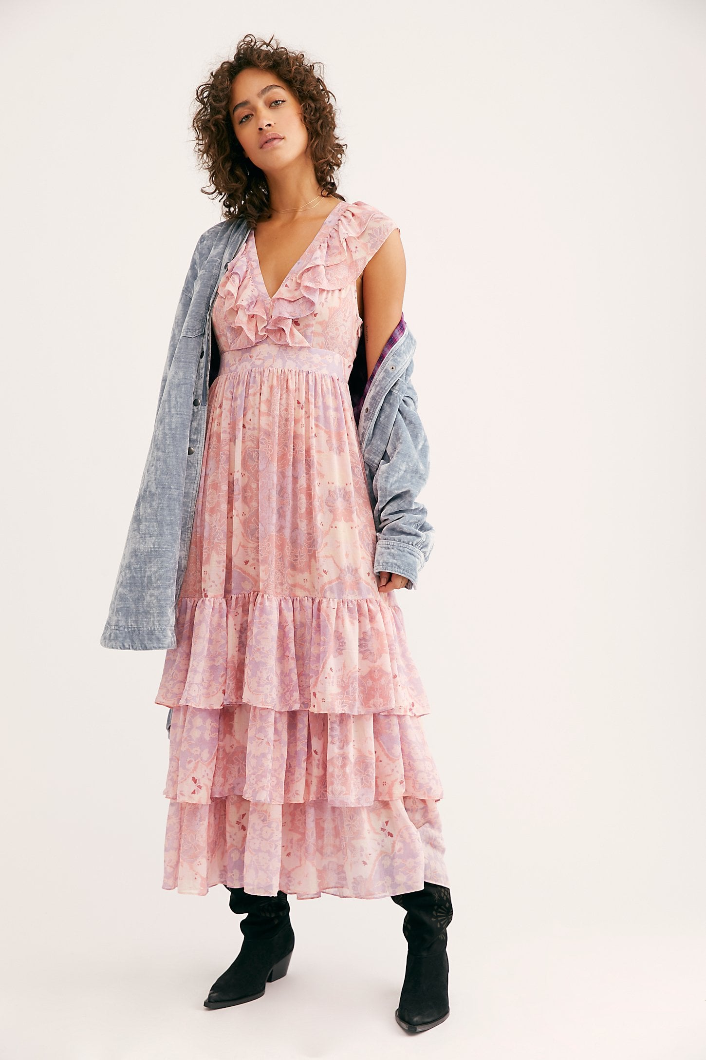 Free people wear it out midi dress clearance