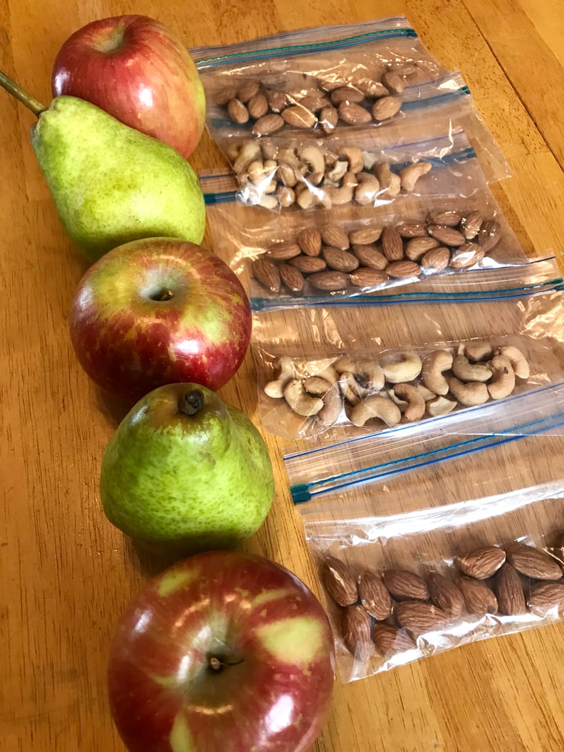 Snacks: Fruit and Nuts