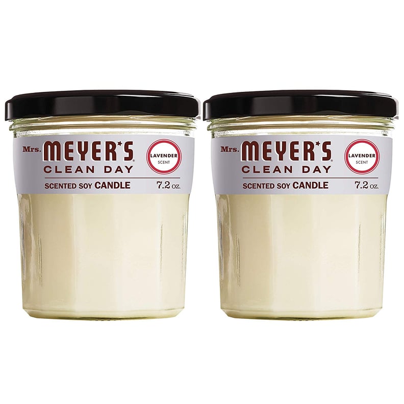 Mrs. Meyer's Clean Day Scented Soy Candle, Large Glass, Lavender