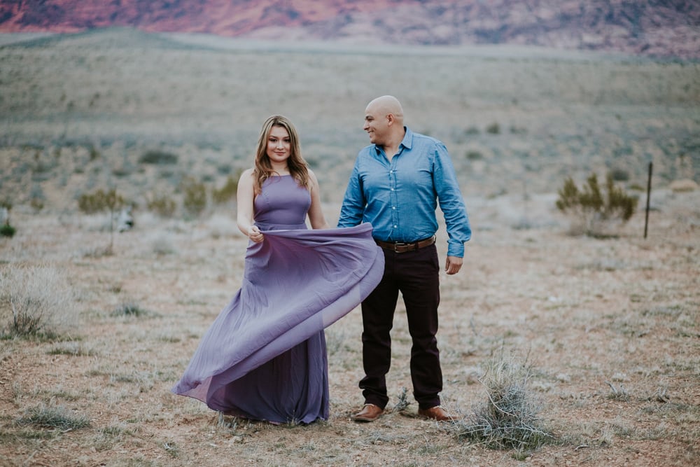 Red Rocks Engagement Shoot