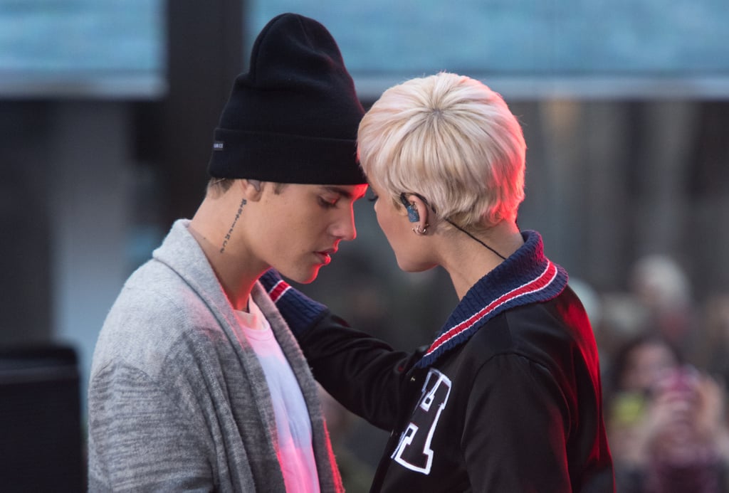 Justin Bieber and Halsey Performing on the Today Show 2015