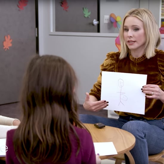 Kristen Bell Talking to Kids About Moms Drinking Wine