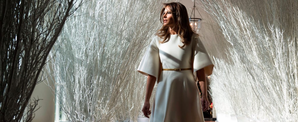Melania Trump White House Holiday Decorations Reaction Memes