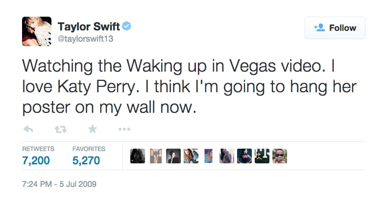 July 5, 2009: Taylor Mentions Katy, Again