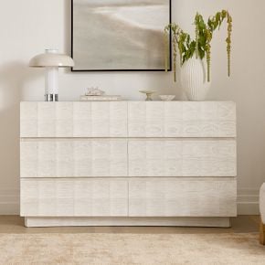 West Elm Luisa Carved 6-Drawer Dresser