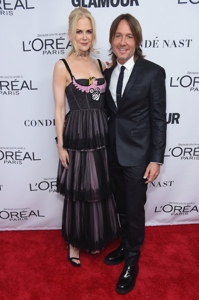 Nicole Kidman and Keith Urban Glamour Women of the Year 2017