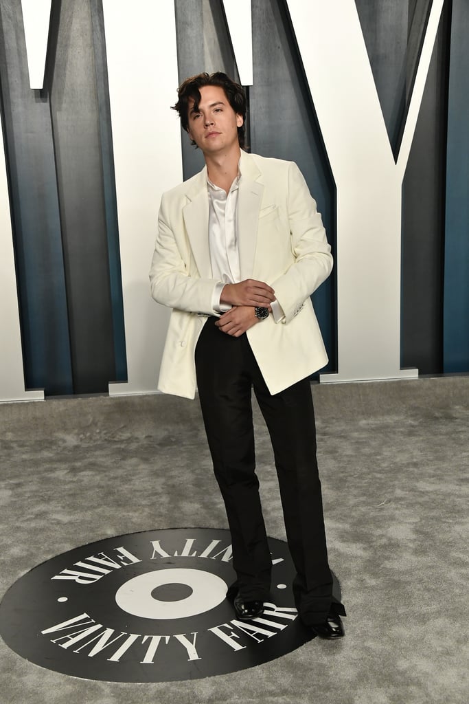 Cole and Dylan Sprouse Suits Vanity Fair Oscars Afterparty