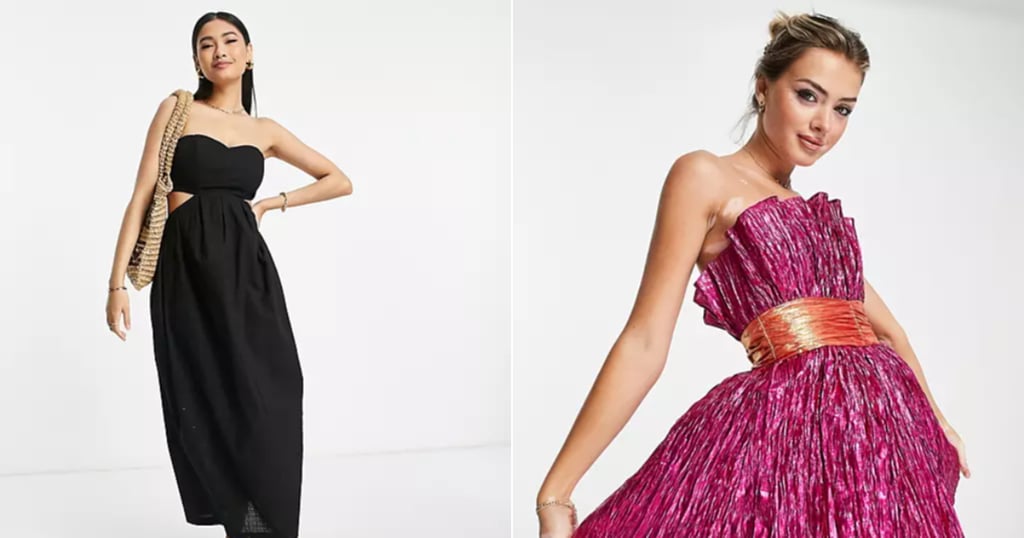 Our Favorite '90s-Inspired Strapless Dresses