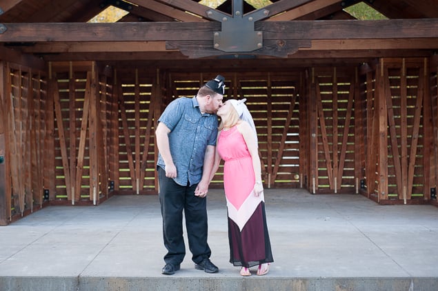Disney and Harry Potter Engagement Shoot