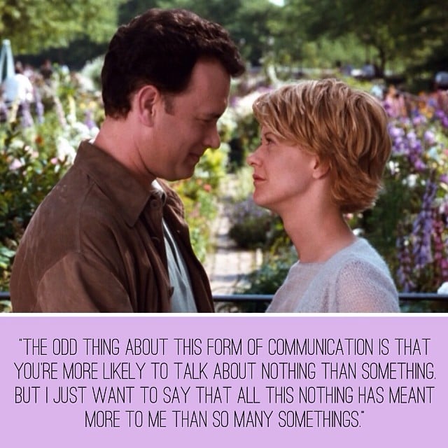 Quote From The Rom Com Queen Herself Meg Ryan Popsugar Love And Sex 