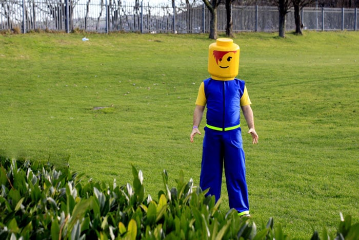 Lego Man With Bangs