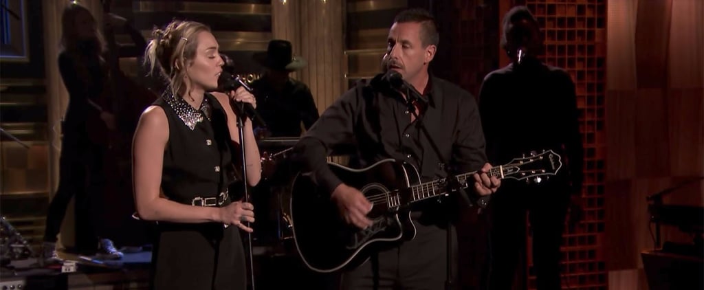 Miley Cyrus and Adam Sandler Perform a Beautiful Tribute to Las Vegas Shooting Victims
