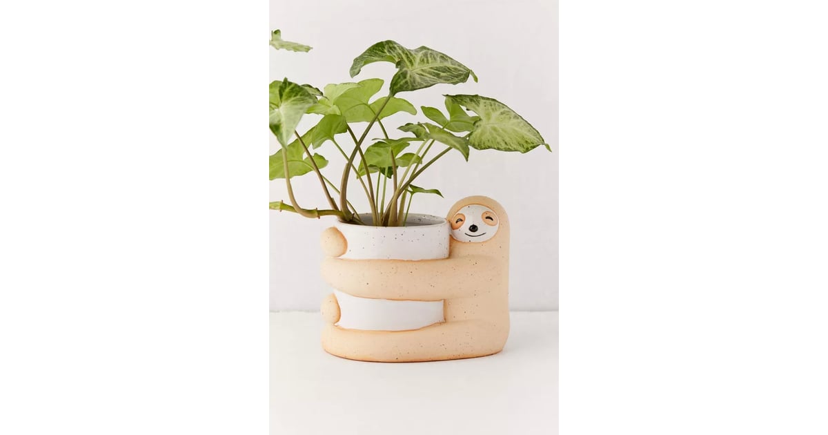 Sloth Planter Urban Outfitters Fall Furniture 2019 POPSUGAR Home