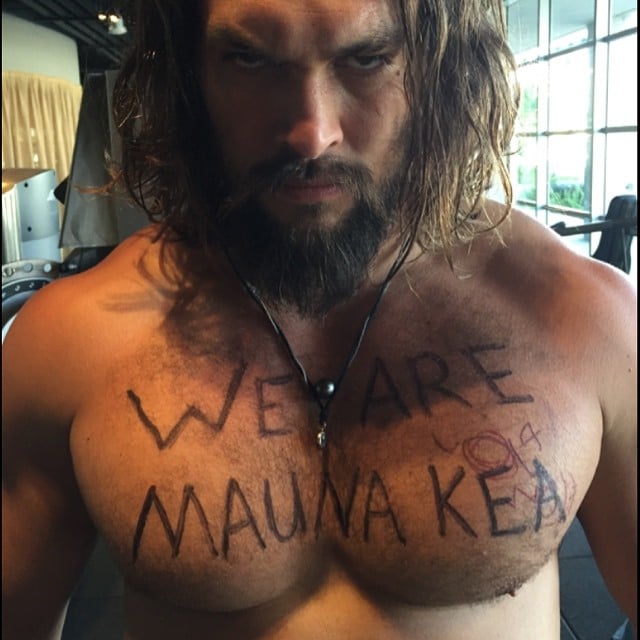 Jason Momoas We Are Mauna Kea Social Media Campaign Popsugar Celebrity 5455