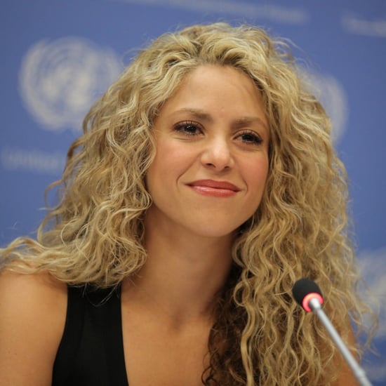 Shakira With Blond and Brown Hair September 2015