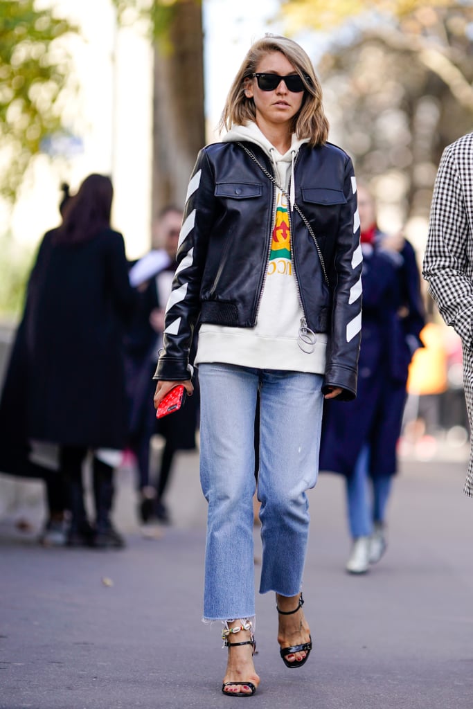 With Strappy Sandals and an On-Trend Shell Anklet