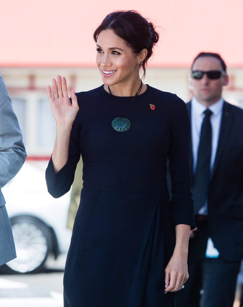 Meghan Markle's Pounamu Necklace in New Zealand 2018