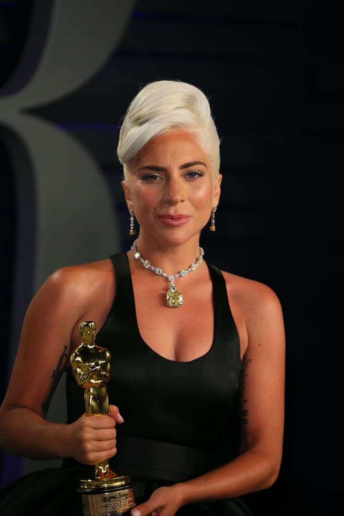 lady gaga oscars diamond