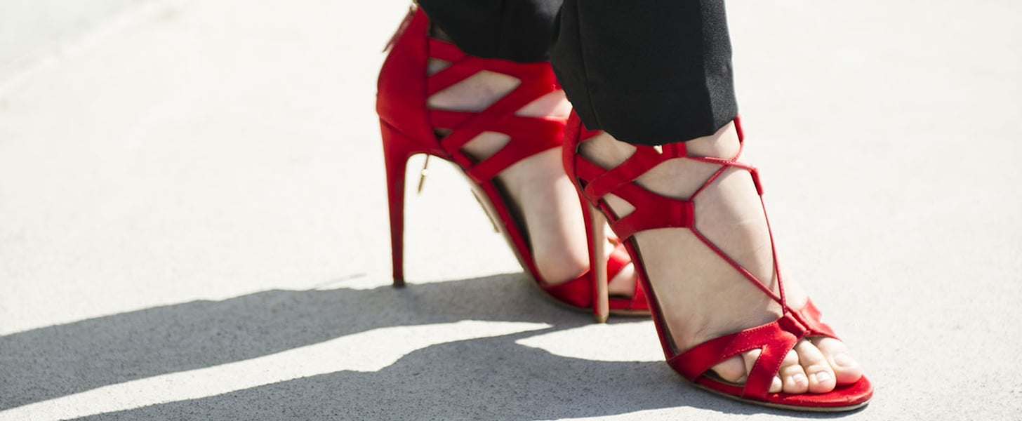 blisters from high heels