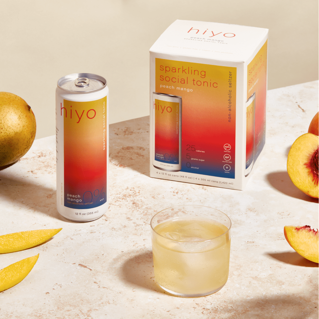 Peach Mango Hiyo 12-Pack