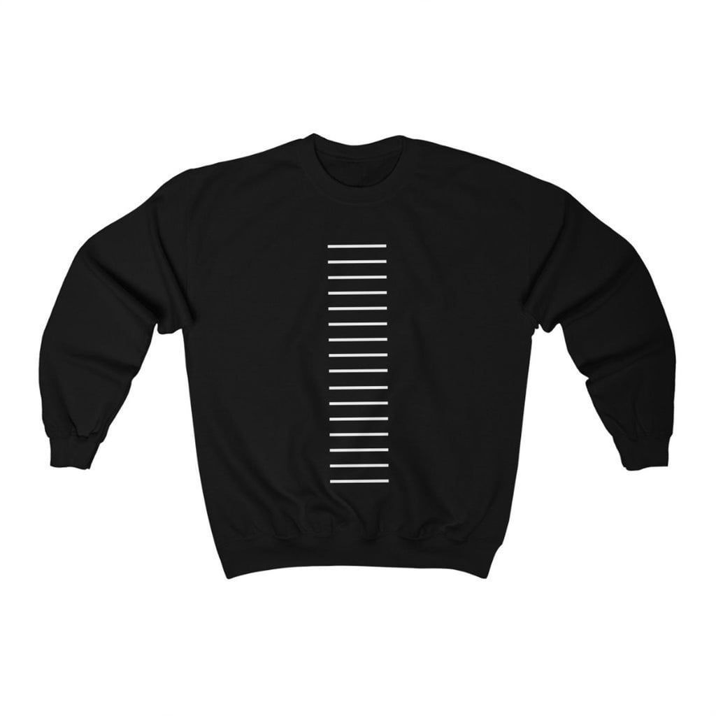 David Rose White Lines Sweater