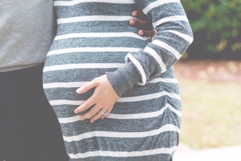 couple with a pregnant mother