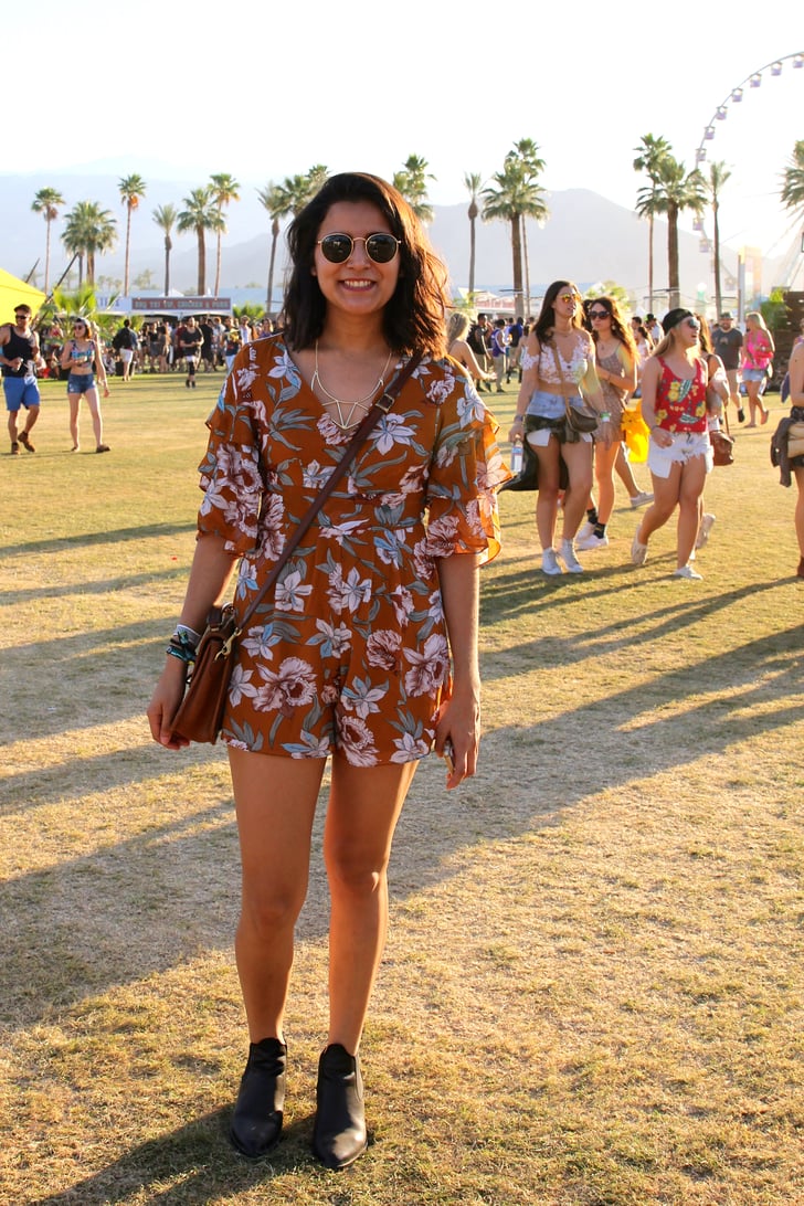 Our favorite part of this floral ASOS romper? | Coachella Fashion 2015 Pictures | POPSUGAR