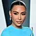 Kim Kardashian Channels Carmen Electra in Vintage Dress