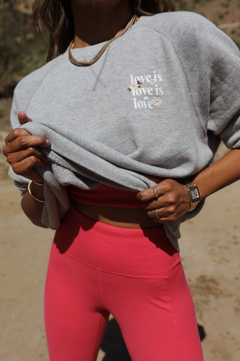 Bandier x Sincerely Jules Juniper Crew Neck Sweatshirt