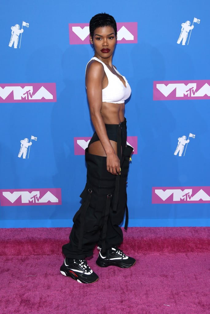 Teyana Taylor at the 2018 MTV VMAs