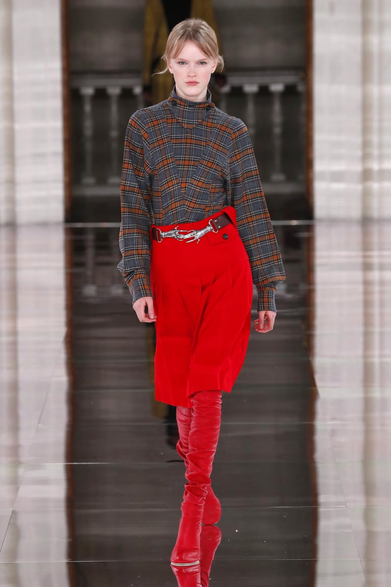 Victoria Beckham Fall/Winter 2020: VB Plays With Primary Colors