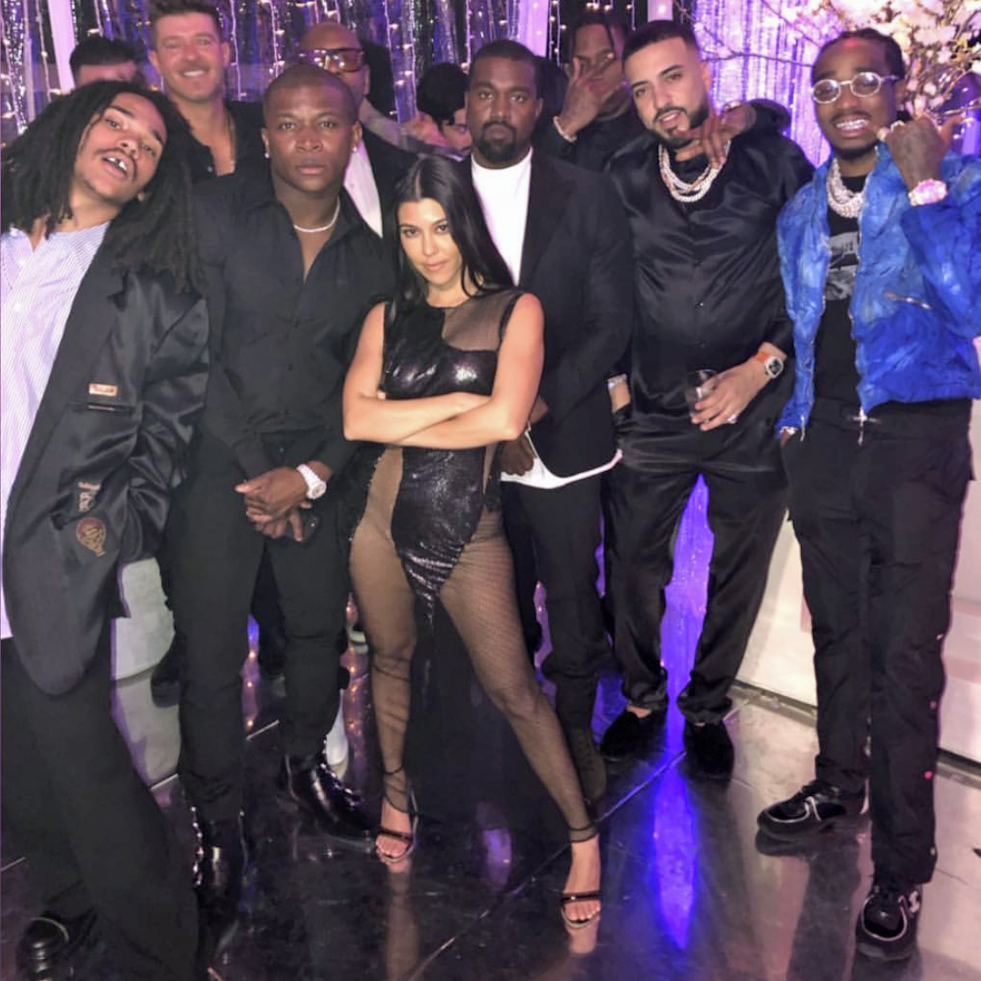 Kourtney Kardashian Birthday Party Style 2019 Popsugar Fashion