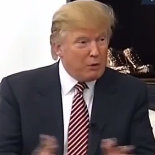 Video of Donald Trump Saying He Likes Hillary Clinton