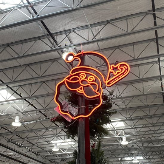 Costco Is Selling a Neon Santa Claus Light