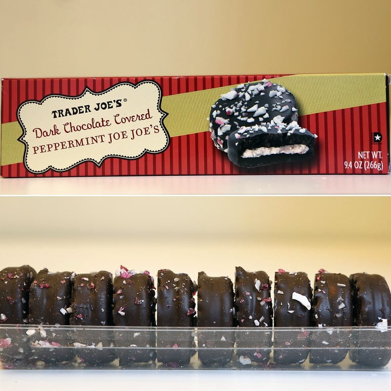 Dark Chocolate Covered Peppermint Joe Joe’s ($4)