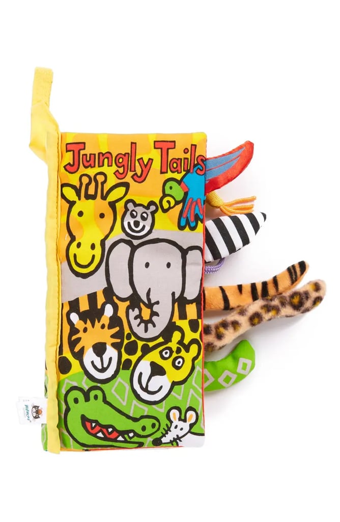 Jellycat Jungly Tails Cloth Book