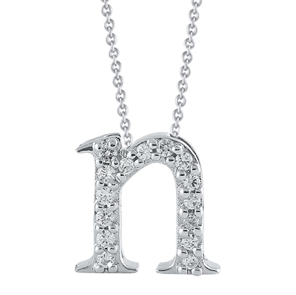 Ritani Diamond Initial Pendant