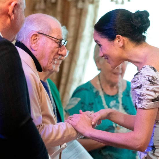 Meghan Markle With Elderly Fans Pictures