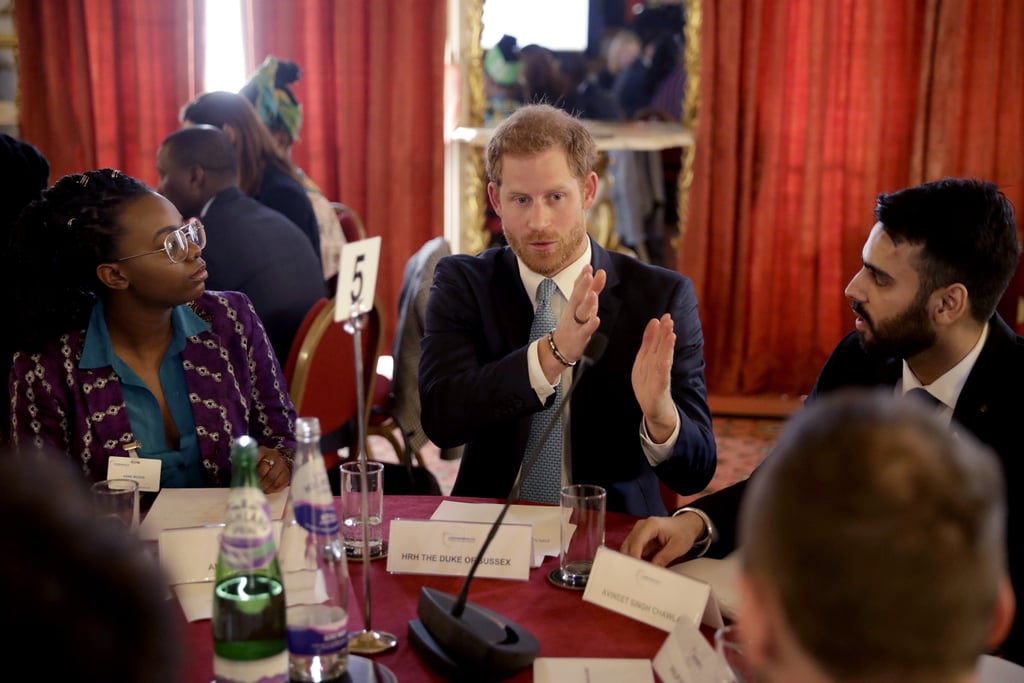 Prince Harry at Commonwealth Youth Roundtable January 2019